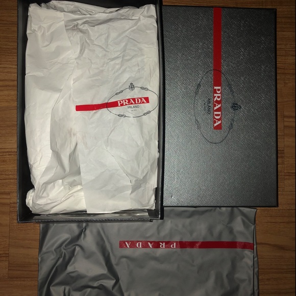 >BRAND NEW< Prada men slip on shoes- US 9 - Picture 2 of 6